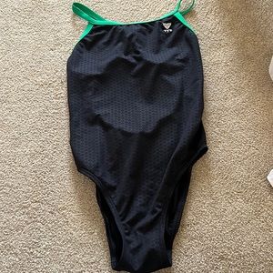 TYR training swim suite